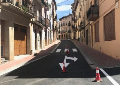 Renovación de pavimentos e instalaciones de la Calle Nueva y Portal de Valencia