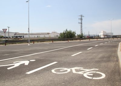 Construcción de andador y carril bici desde Camino Batán a Polígono los Arcos. Fase II.