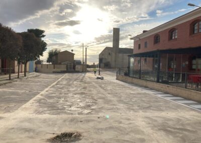 Renovación de pavimentos en calle Fueros de Aragón de La Almolda