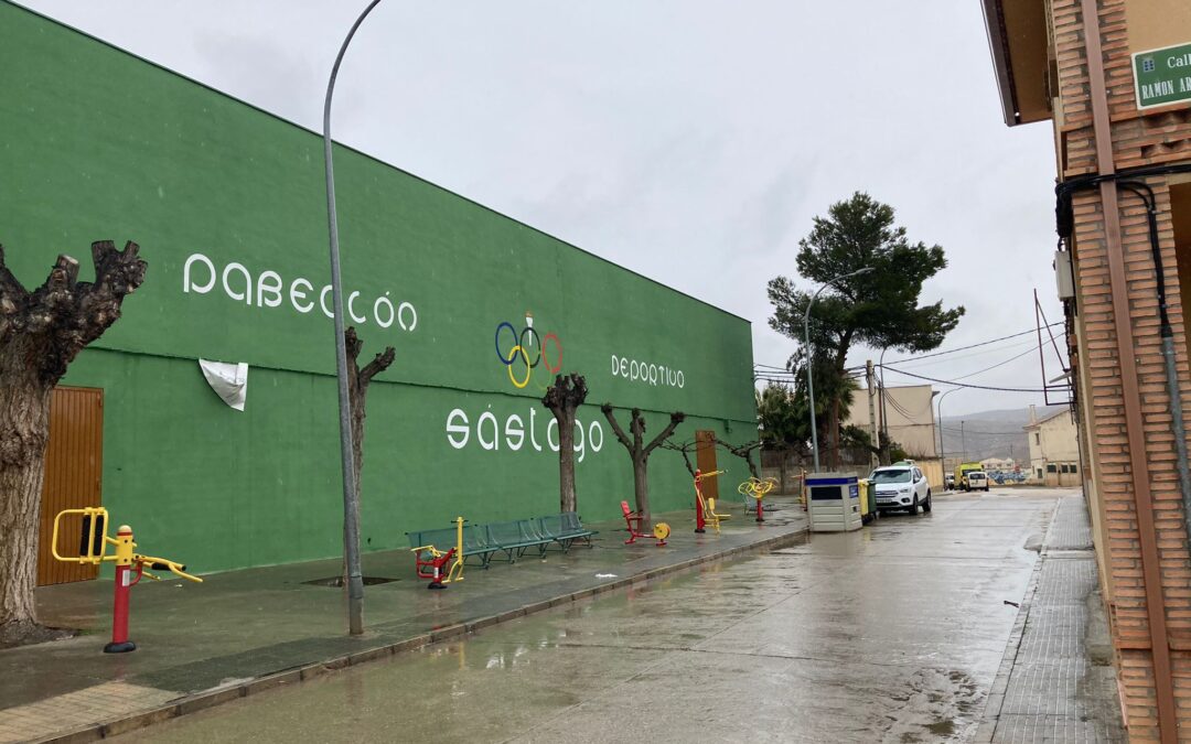 Mejorado el Pabellón Polideportivo de Sástago.